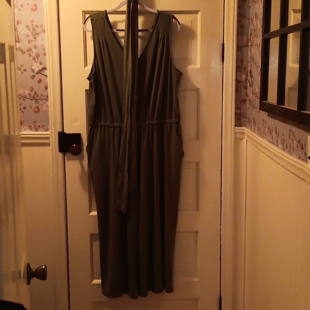 Time and Tru XXL 20 green jumpsuit